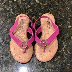Michael Kors Girls Pink Sandals
